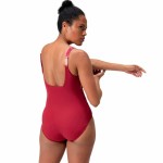 Costum de Baie Femei Speedo Shaping Contour Roșu