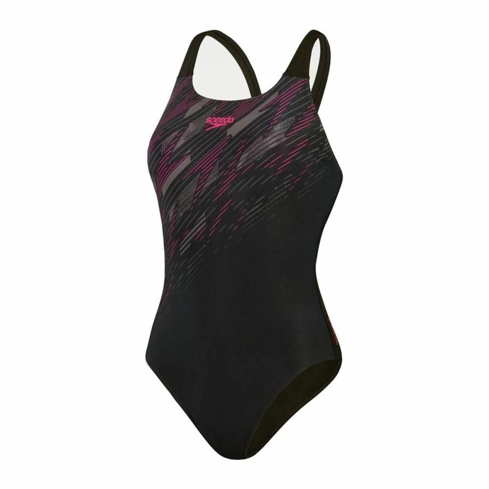 Costum de Baie Femei Speedo Hyperboom Placement  Negru