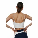 Top Sport de Damă Black Limba Furina  Crem