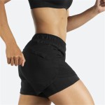 Pantaloni Scurți Sport pentru Damă Brooks Chaser 5" 2-in-1 Negru