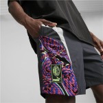 Pantaloni Scurți Sport pentru Bărbați Puma AC Milan Gri închis