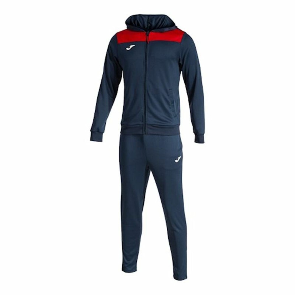 Trening pentru Adulți Joma Sport PhoenIX II Roșu Bleumarin Infantil Bărbați 2 Piese
