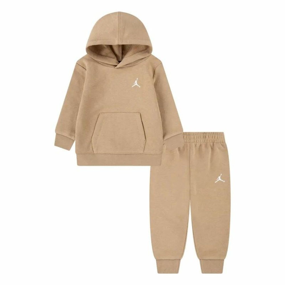 Set Sport pentru Bebeluși Jordan Brooklyn Fleece Po Set Maro 2 Piese