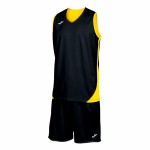 Set Sport pentru Copii Joma Sport Kansas Galben Negru Multicolor 2 Piese