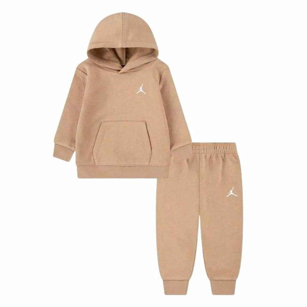 Set Sport pentru Copii Jordan Jdn Mj Brklyn Flc Po Setf Multicolor 2 Piese