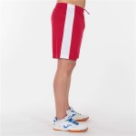 Pantaloni Scurți Sport pentru Copii Joma Sport Maxi Alb Roșu