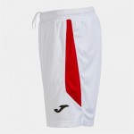 Pantaloni Scurți Sport pentru Copii Joma Sport Glasgow Alb Roșu
