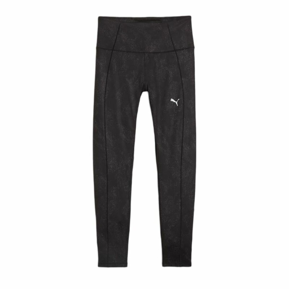Colanți Sport de Damă Puma Studio Hw 7/8 Aop Negru