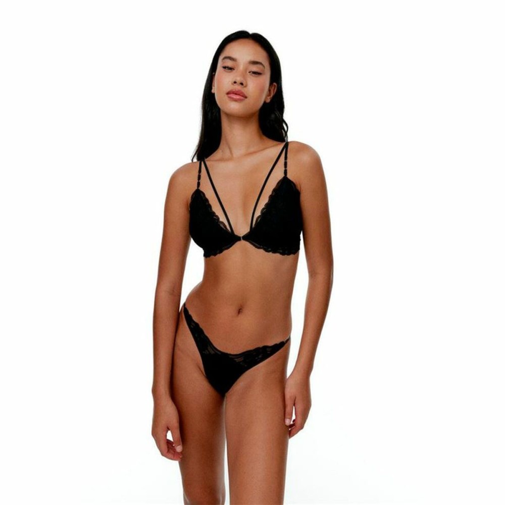 Bikini Black Limba Triangular Mojave Negru