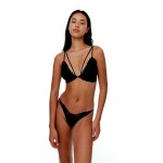 Bikini Black Limba Triangular Mojave Negru