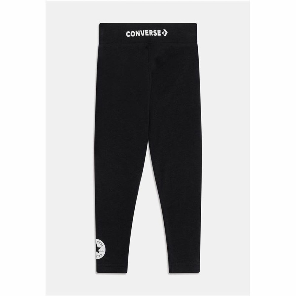Leggings Converse Wordmark Negru