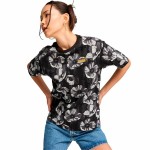 Tricou cu Mânecă Scurtă Femei Puma Essentials + Class Act Aop