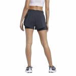 Pantaloni Scurți Sport pentru Damă Reebok Wor Run 2 In 1 Short Negru