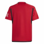 Tricou de Fotbal cu Mânecă Scurtă pentru Copii Adidas Manchester (7-8 Ani)