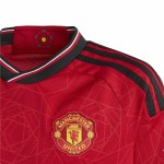 Tricou de Fotbal cu Mânecă Scurtă pentru Copii Adidas Manchester (7-8 Ani)