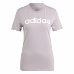 Tricou cu Mânecă Scurtă Femei Adidas Linear (XS)