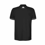 Tricou Polo cu Mânecă Scurtă Bărbați Kappa Kappa Barli Negru 4XL