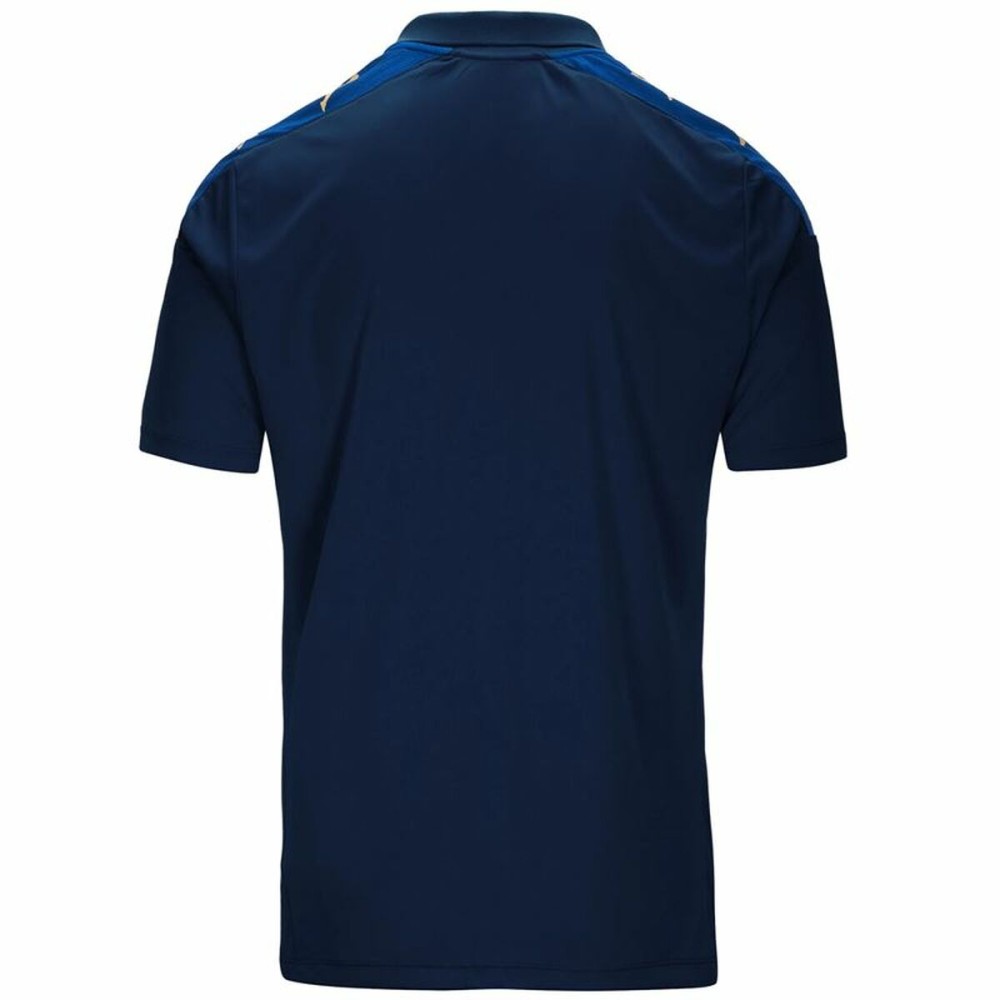 Tricou Polo cu Mânecă Scurtă Bărbați Kappa 4Futbol Ghiolo Albastru 2XL