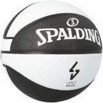 Minge de Baschet Spalding Asvel Sz7 Alb Negru (Mărimea 7)