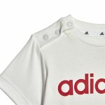 Set Sport pentru Bebeluși Adidas Lineage Alb
