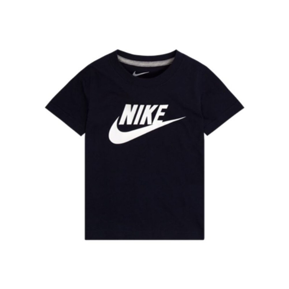 Tricou cu Mânecă Scurtă Nike Futura Ss Negru Albastru închis