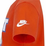 Tricou cu Mânecă Scurtă Copii Nike Smiley Just do it Ss Portocaliu
