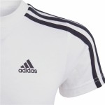 Tricou cu Mânecă Scurtă Adidas Lk 3S Co Alb