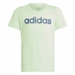 Tricou cu Mânecă Scurtă pentru Copii Adidas G Lin Verde deschis