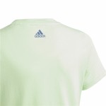Tricou cu Mânecă Scurtă pentru Copii Adidas G Lin Verde deschis