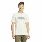 Tricou cu Mânecă Scurtă Bărbați Adidas Growth Spw Alb