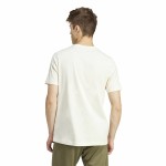 Tricou cu Mânecă Scurtă Bărbați Adidas Growth Spw Alb