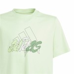 Tricou cu Mânecă Scurtă Adidas Table Illustrated Verde deschis