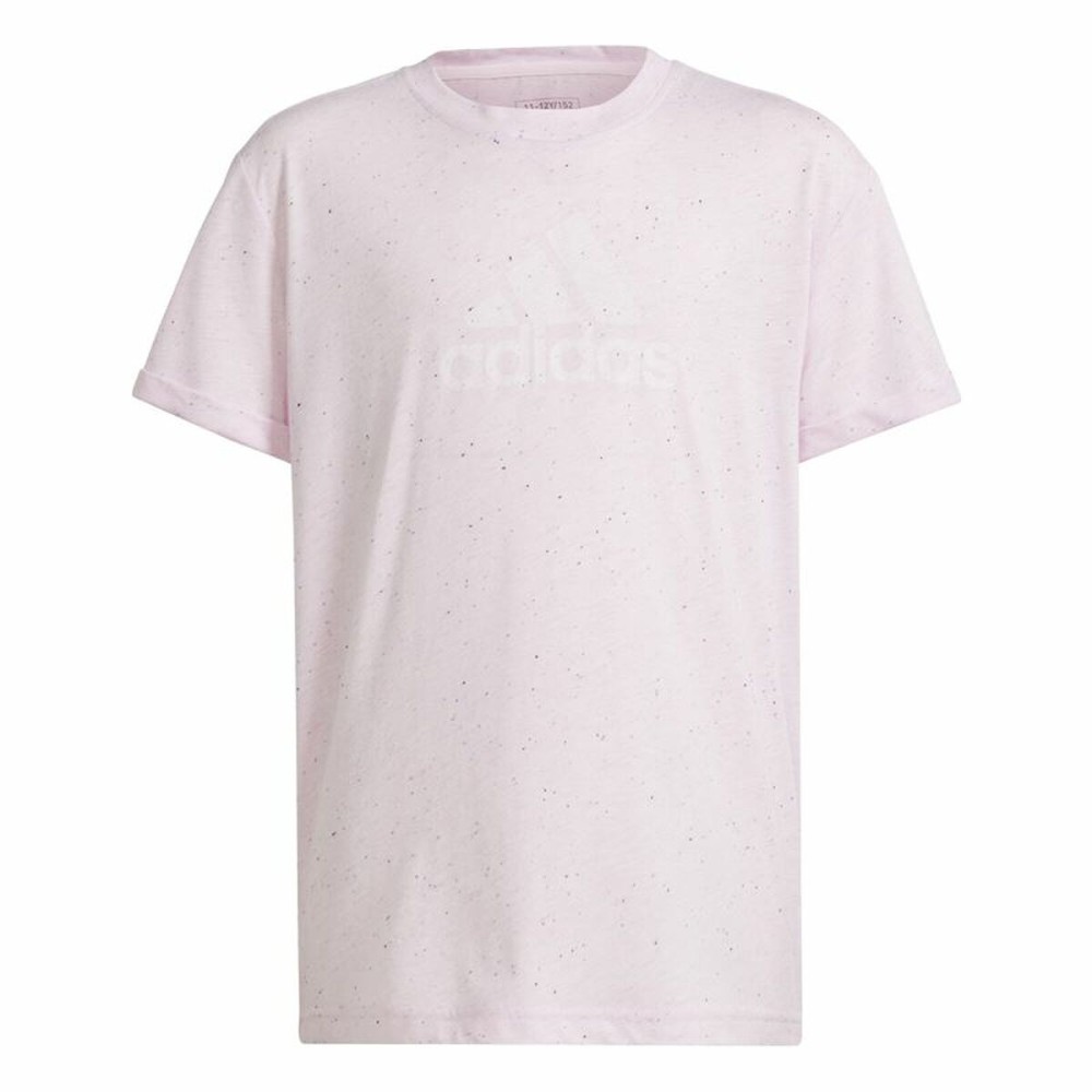 Tricou cu Mânecă Scurtă pentru Copii Adidas G Fi Bl Roz
