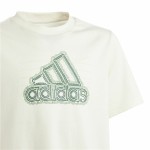 Tricou cu Mânecă Scurtă Adidas Table Growth Bej