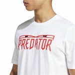 Tricou cu Mânecă Scurtă Bărbați Adidas Predator 30th Alb