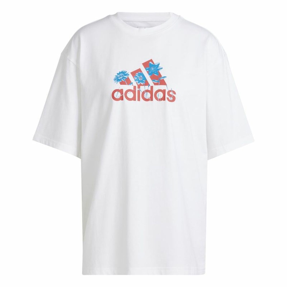 Tricou cu Mânecă Scurtă Femei Adidas Flower Badge of Sports Gt
