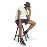 Tricou cu Mânecă Scurtă Bărbați Adidas Molded Linear Alb Natural