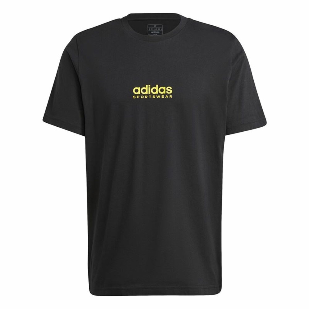 Tricou cu Mânecă Scurtă Bărbați Adidas Ss Tiro Sum 2 Negru