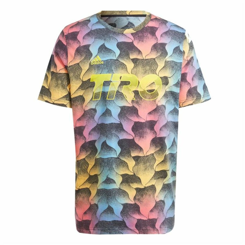 Tricou cu Mânecă Scurtă Bărbați Adidas Ss Tiro Sumer Indigo