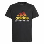 Tricou cu Mânecă Scurtă Adidas Deutschland Negru