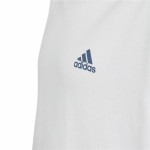 Tricou cu Mânecă Scurtă pentru Copii Adidas Essentials Alb