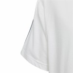 Tricou cu Mânecă Scurtă pentru Copii Adidas Essentials Alb