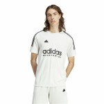 Tricou cu Mânecă Scurtă Bărbați Adidas Tiro Q1 Alb
