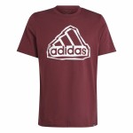 Tricou cu Mânecă Scurtă Bărbați Adidas Fld Bos Maro Castaniu