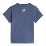 Set Sport pentru Bebeluși Adidas I Lin Co Set Infantil Albastru Gri Multicolor