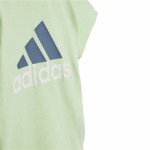 Set Sport pentru Bebeluși Adidas Bl Cotton Set Infantil Albastru Verde deschis
