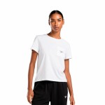 Tricou cu Mânecă Scurtă Femei Reebok Identity Small Logo Alb (XS)