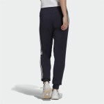 Pantaloni lungi de sport Adidas Essentials 3 Bandas W Bleumarin Femeie