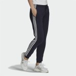 Pantaloni lungi de sport Adidas Essentials 3 Bandas W Bleumarin Femeie