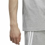 Tricou cu Mânecă Scurtă Bărbați Adidas Essentials Gri deschis S